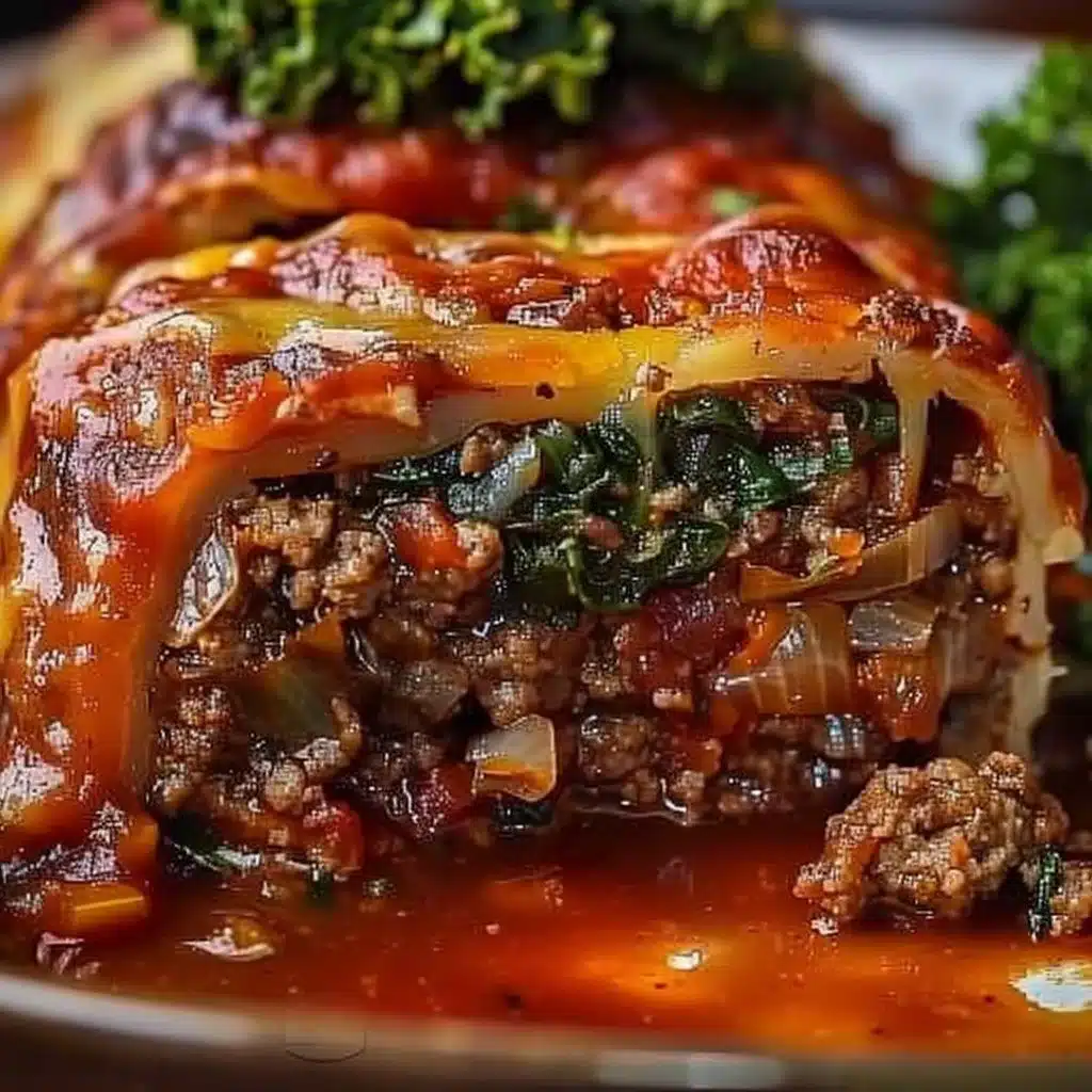 Stuffed Italian Meatloaf 3 Stuffed Italian Meatloaf