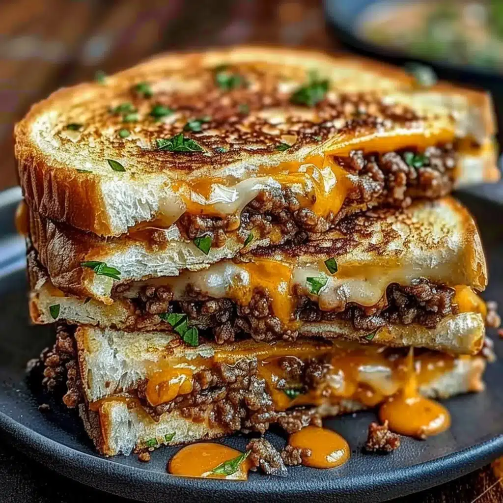 Ultimate Cheesy Ground Beef Melt 3 Ultimate Cheesy Ground Beef Melt
