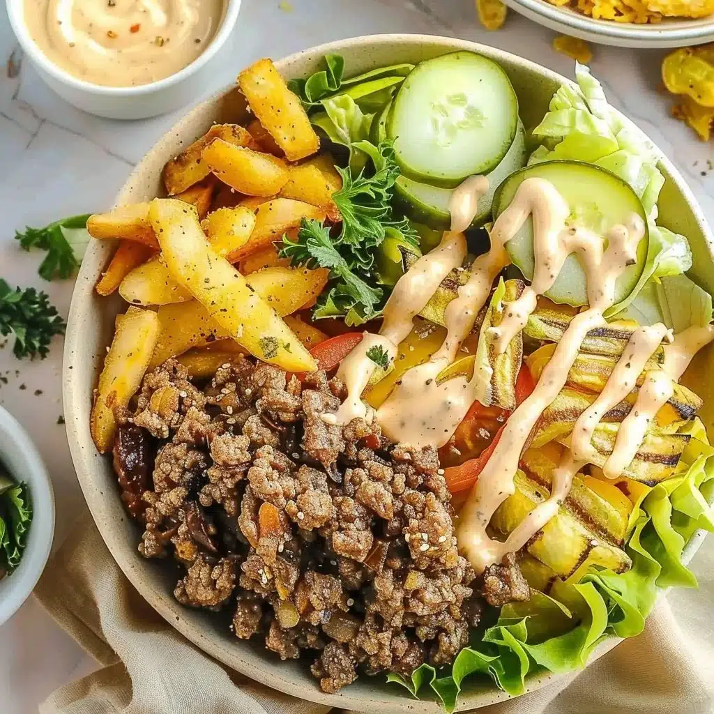 Burger Bowls 3 Burger Bowls