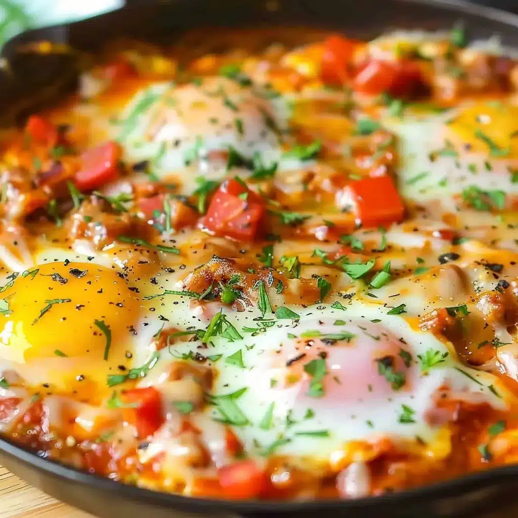 Mexican Baked Eggs in One Skillet 3 Mexican Baked Eggs in One Skillet