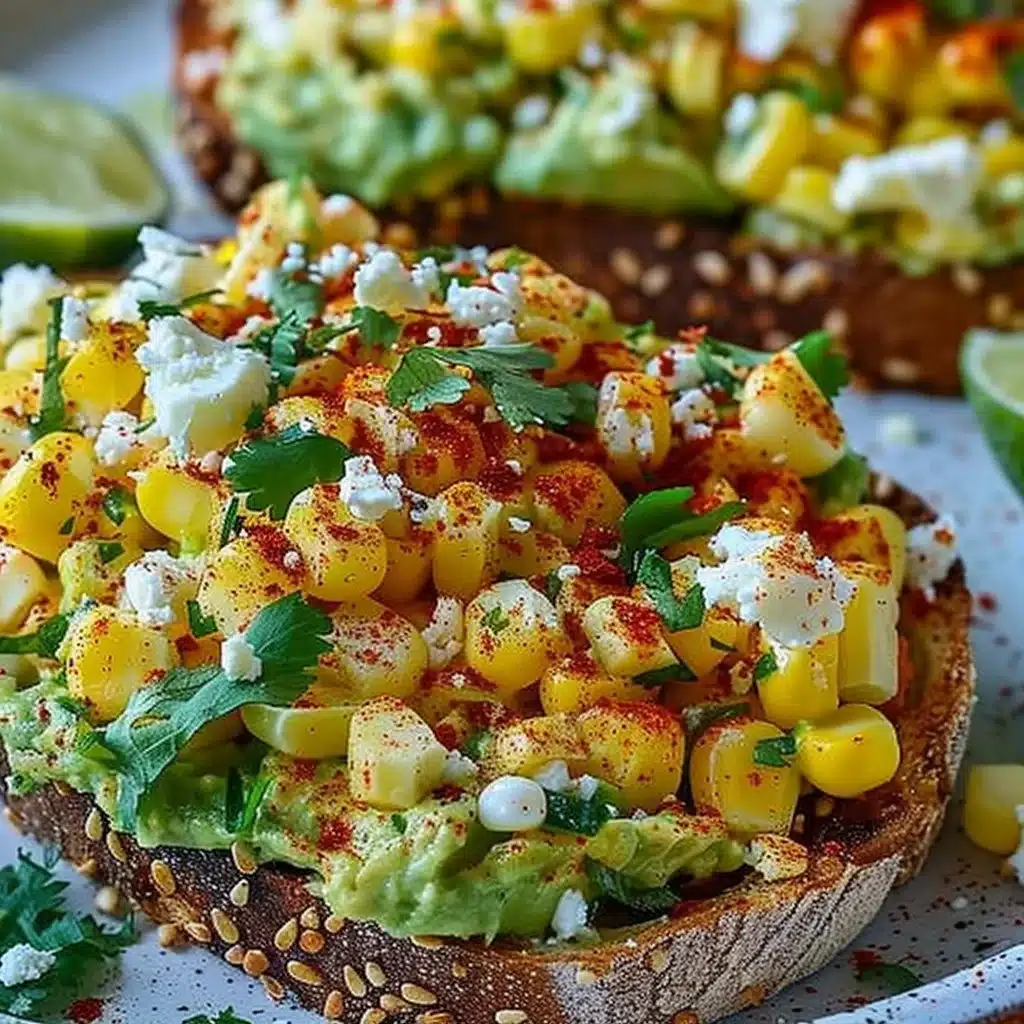 Mexican Street Corn Avocado Toast 3 Mexican Street Corn Avocado Toast