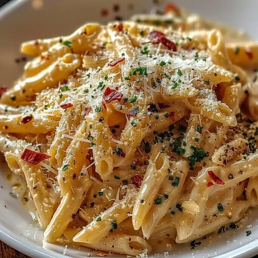 One Pot Creamy Garlic Pasta 3 One Pot Creamy Garlic Pasta